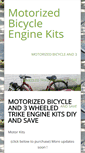 Mobile Screenshot of motorizedbicycleenginekits.com